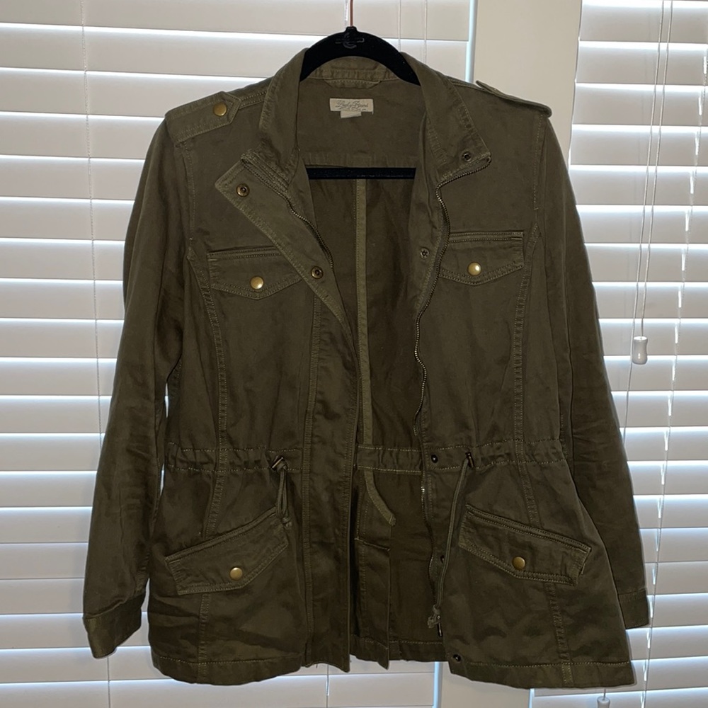 Lucky Brand Army Green Jacket Size M